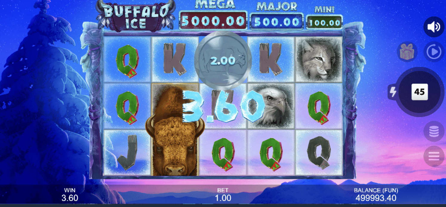 Screenshot Buffalo Ice: Hold The Spin 1 