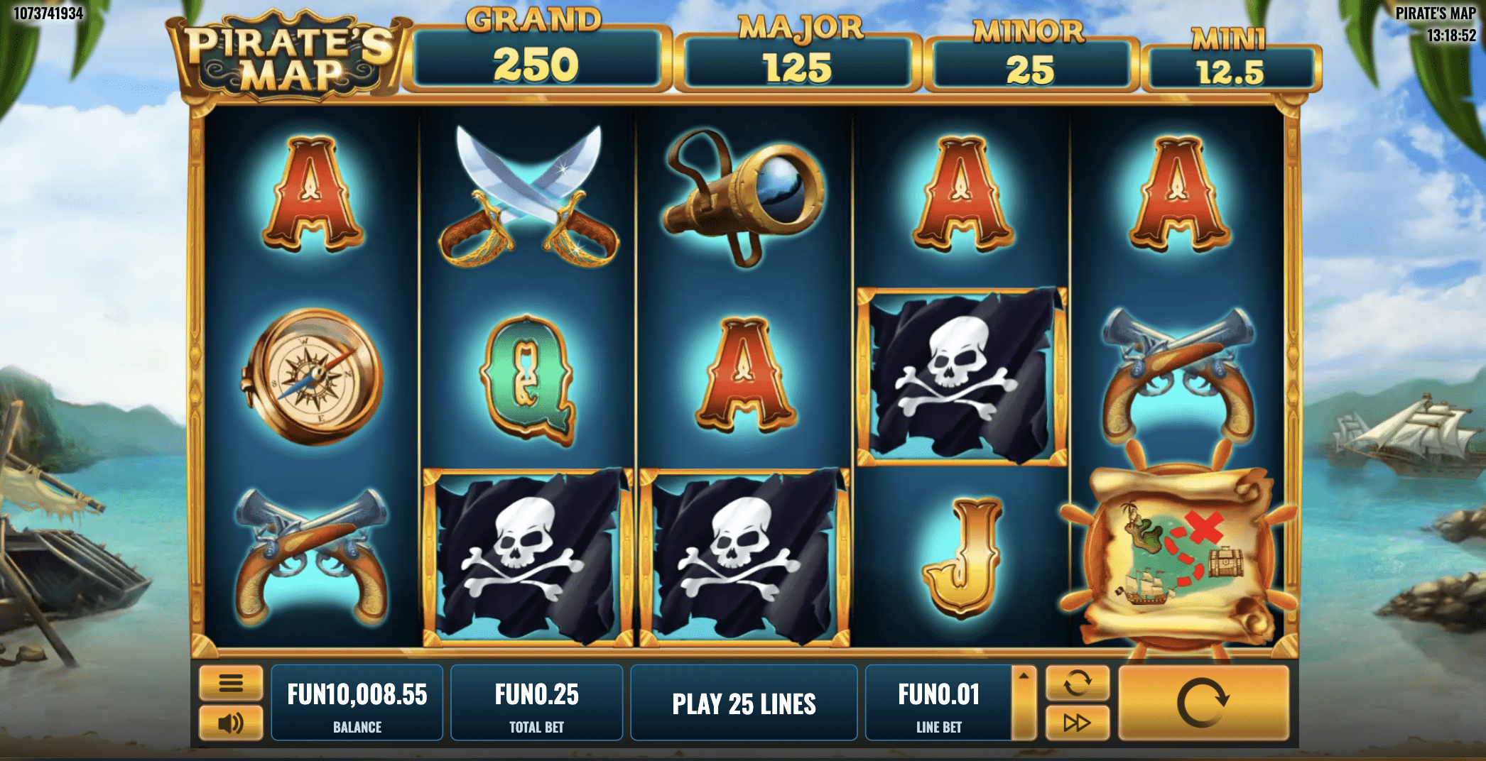 Screenshot Pirate's Map 1 