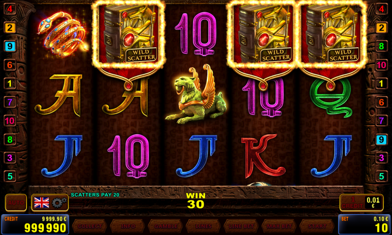 Cleopatra slot by IGT