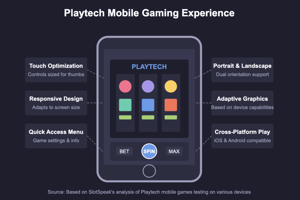 Playtech Mobile Gaming Experience