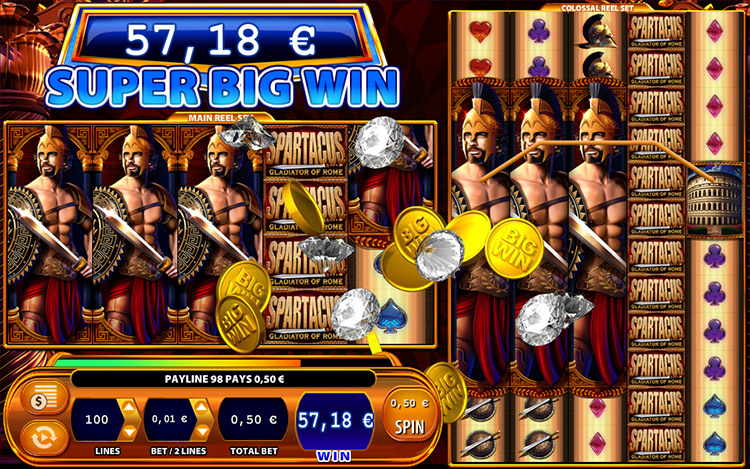 Spartacus: Gladiator of Rome slot by WMS