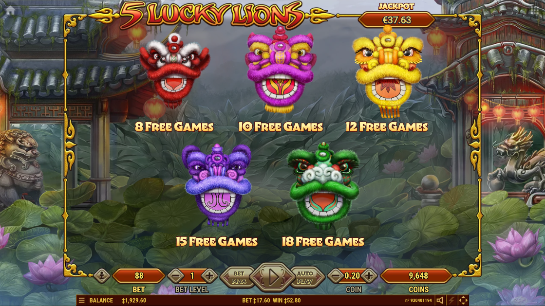 Screenshot 5 Lucky Lions 2 