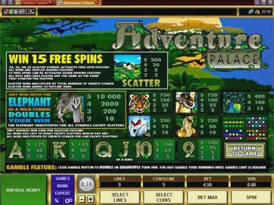 Screenshot Adventure Palace 4 