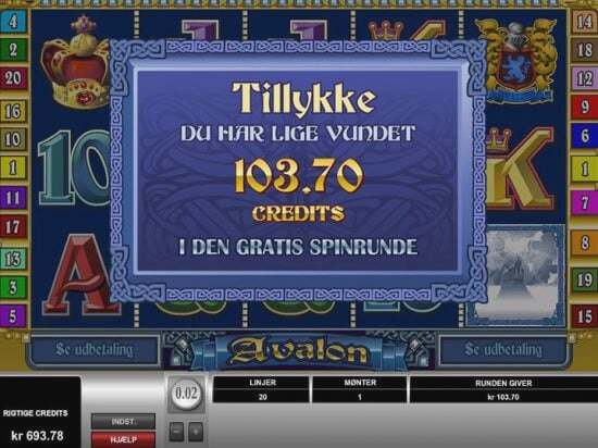 Screenshot Avalon Slot Review 6 