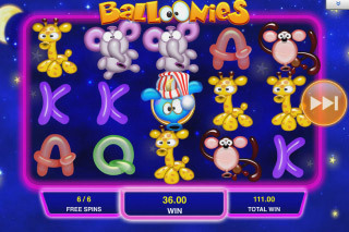 Screenshot Balloonies Slot Review 6 