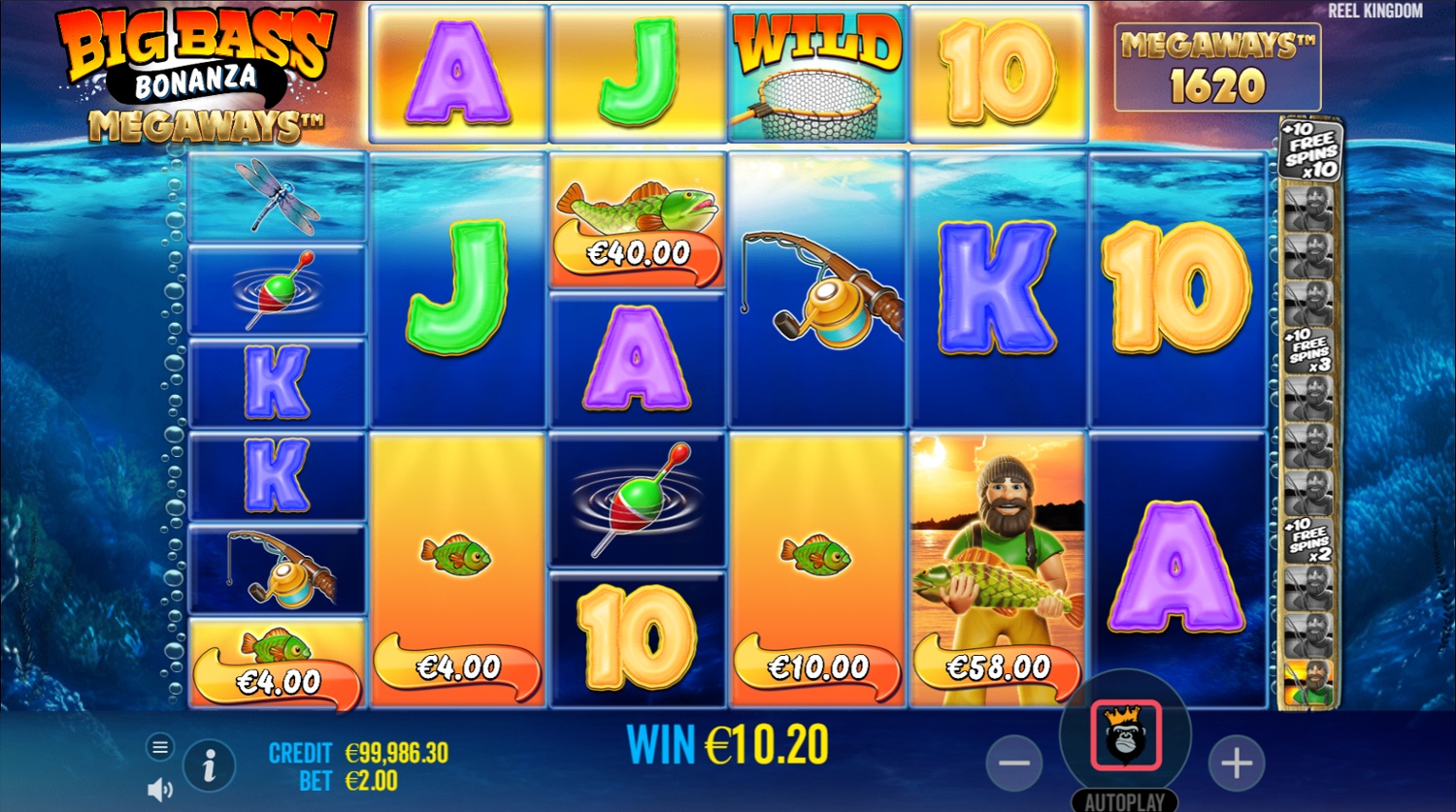 Screenshot Big Bass Bonanza Megaways 2 