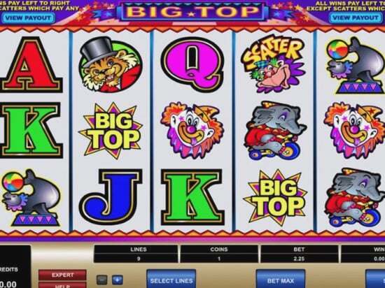 Screenshot Big Top 5 