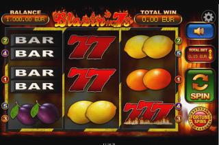 Screenshot Blazin Hot 7s 1 