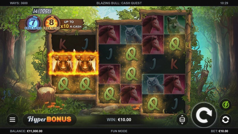 Screenshot Blazing Bull: Cash Quest 2 