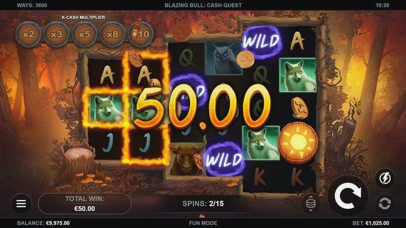Screenshot Blazing Bull: Cash Quest 4 