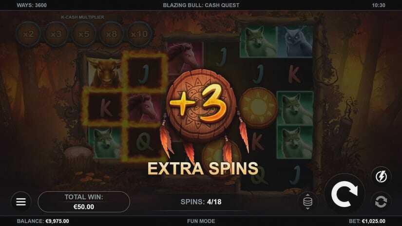 Screenshot Blazing Bull: Cash Quest 5 