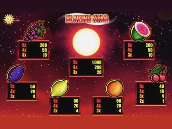 Screenshot Blazing Star 4 