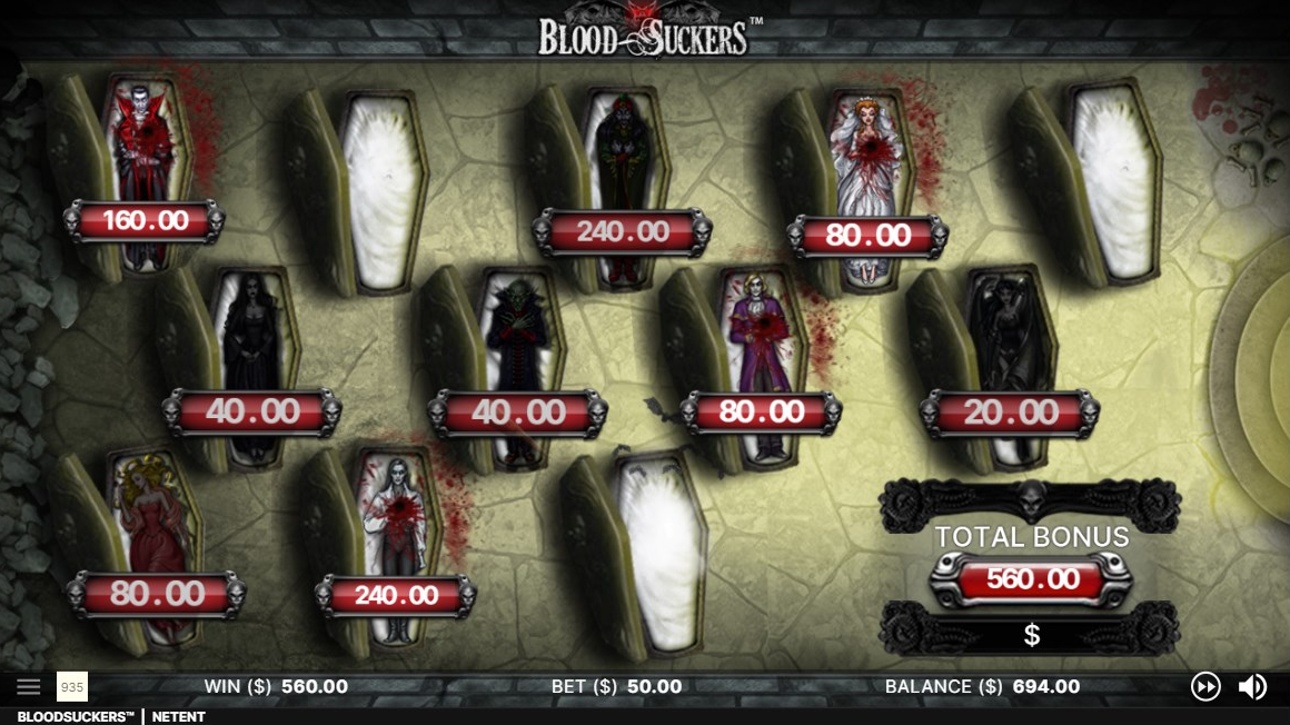 Screenshot Blood Suckers Slot Review 2 