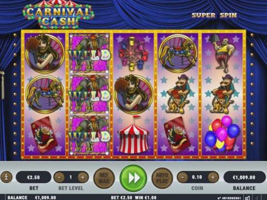 Screenshot Carnival Cash 4 