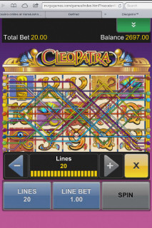 Screenshot Cleopatra Slot Review 11 