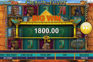 Screenshot Crown of Egypt Slot Review 12 