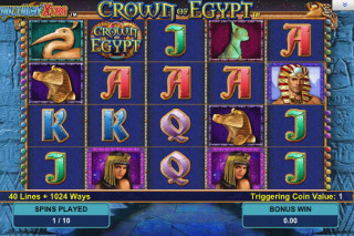 Screenshot Crown of Egypt Slot Review 14 
