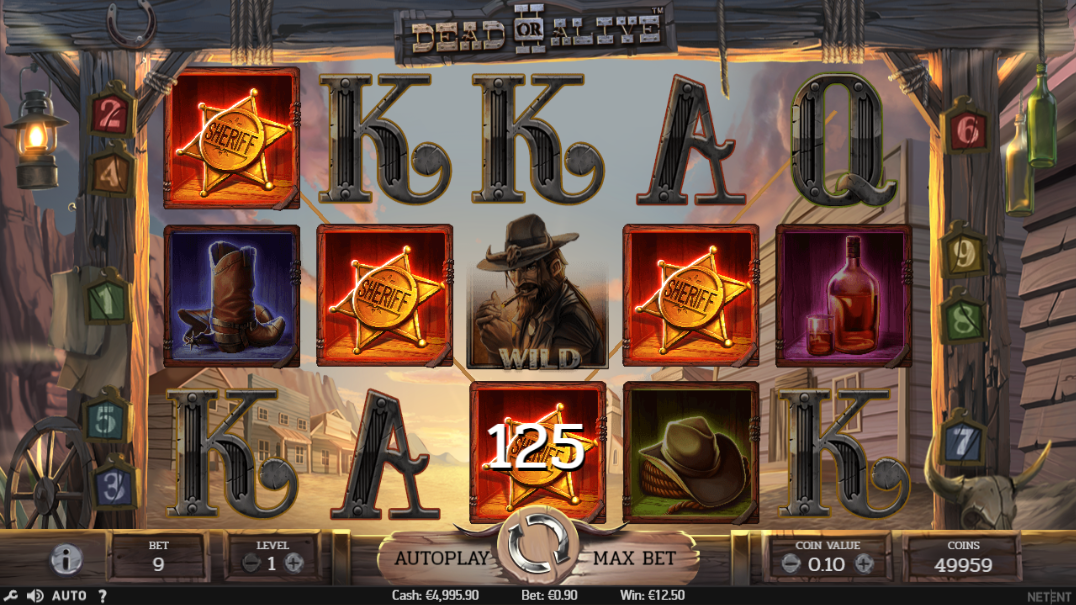 Screenshot Dead or Alive 2 Slot Review 1 