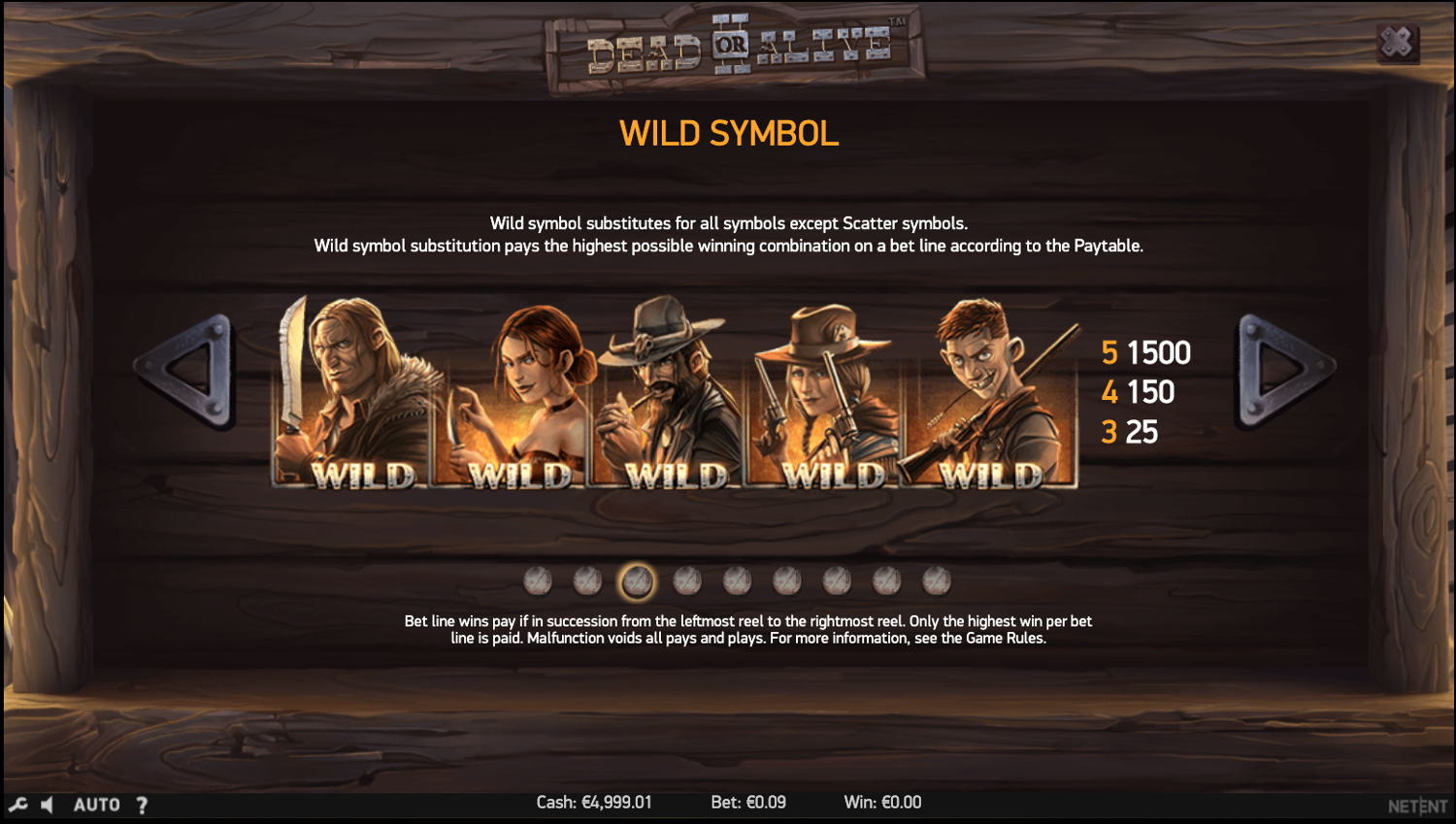 Screenshot Dead or Alive 2 Slot Review 2 