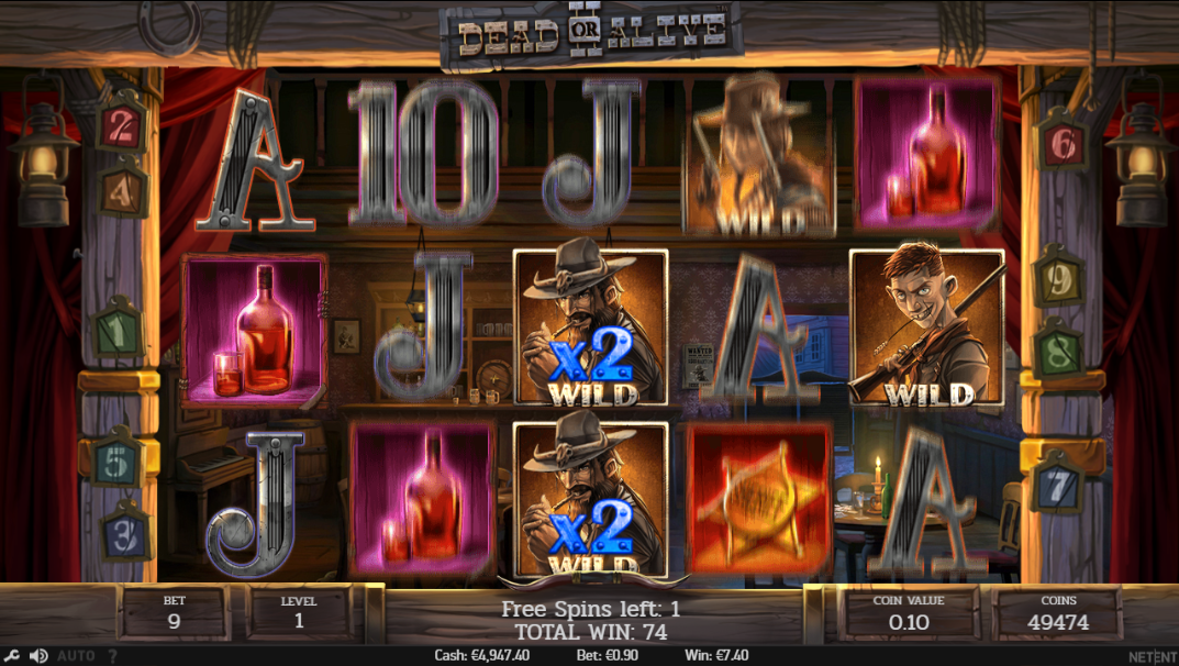 Screenshot Dead or Alive 2 Slot Review 5 