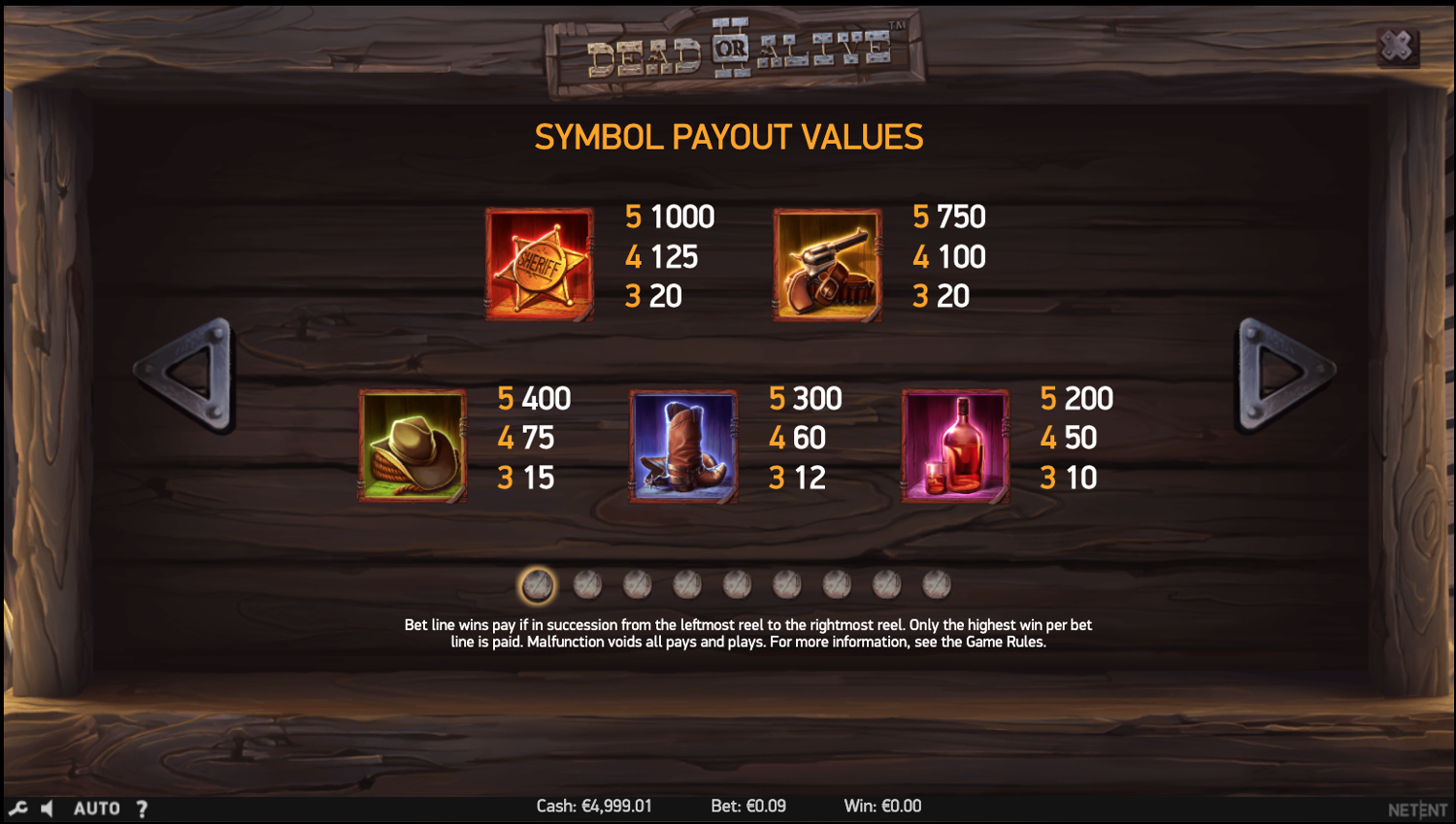 Screenshot Dead or Alive 2 Slot Review 6 