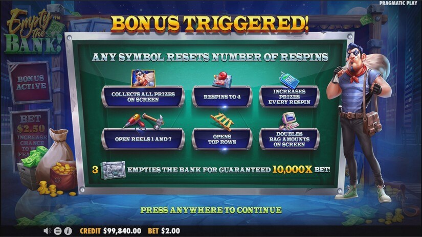Screenshot Empty the Bank 6 