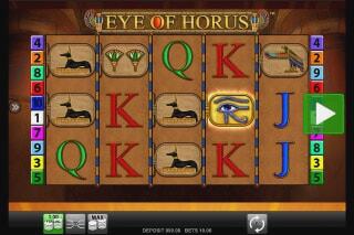 Screenshot Eye of Horus Slot Review 7 