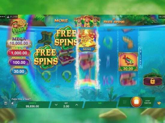 Screenshot Fishin Pots of Gold 3 