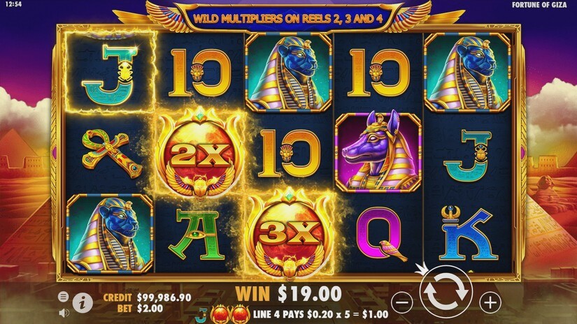 Screenshot Fortune of Giza 4 