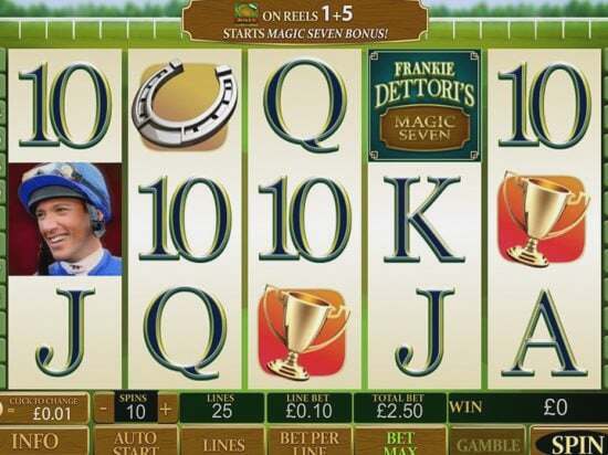 Screenshot Frankie Dettori’s Magic Seven 2 