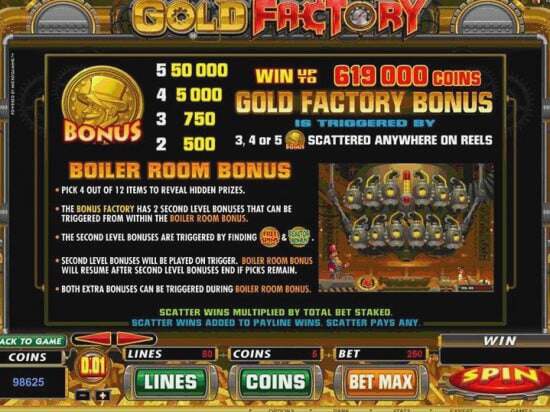 Screenshot Gold Factory 10 