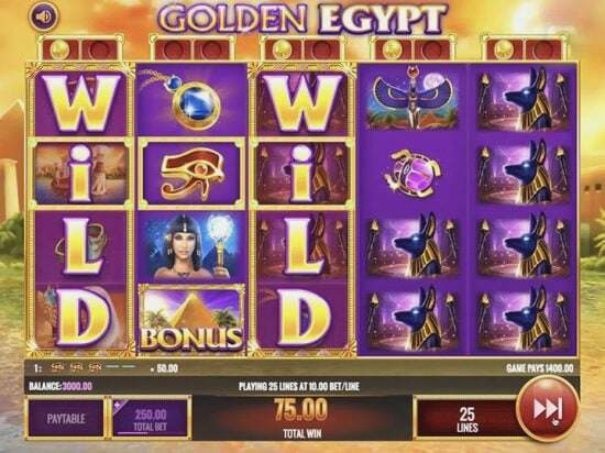 Screenshot Golden Egypt 4 