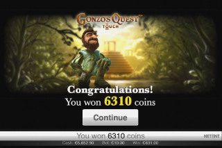 Screenshot Gonzo’s Quest 9 