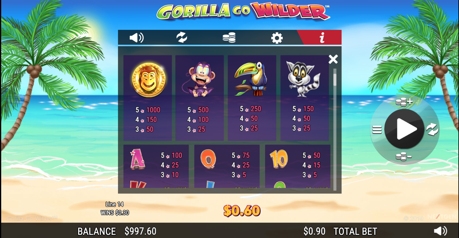 Screenshot Gorilla Go Wilder 3 