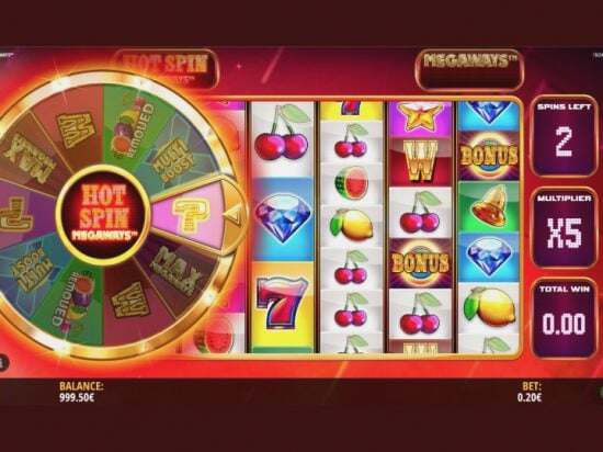 Screenshot Hot Spin Megaways 4 