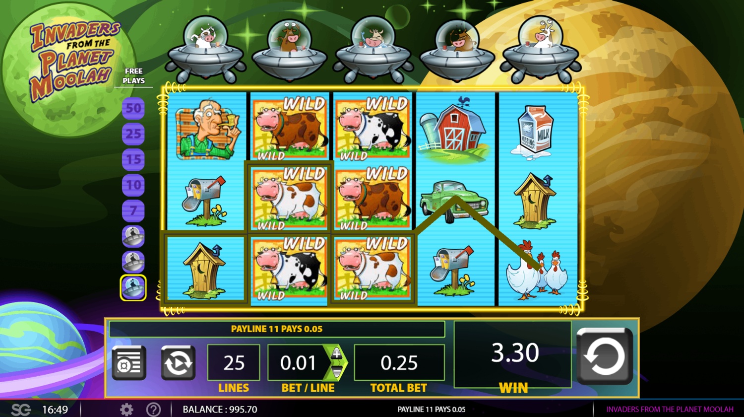 Screenshot Invaders from the Planet Moolah 1 