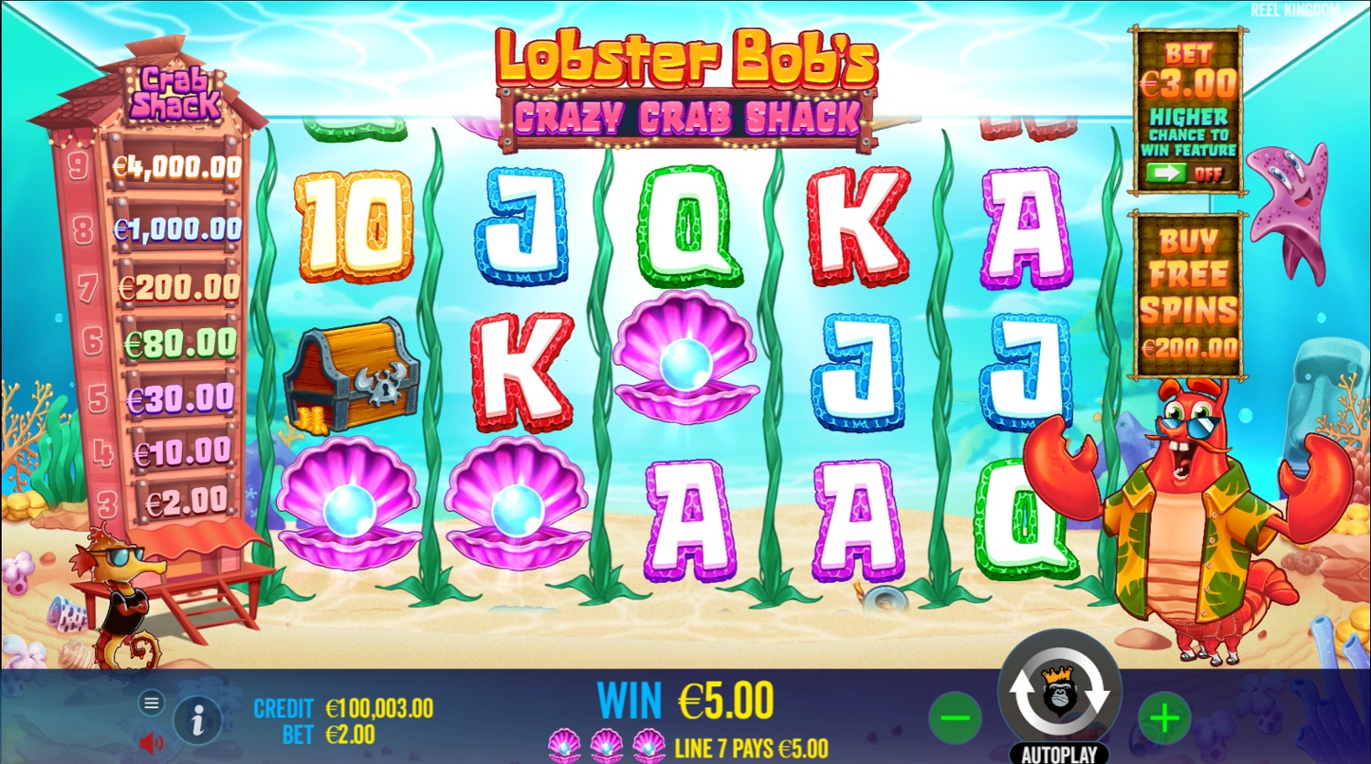 Screenshot Lobster Bob’s Crazy Crab Shack 1 