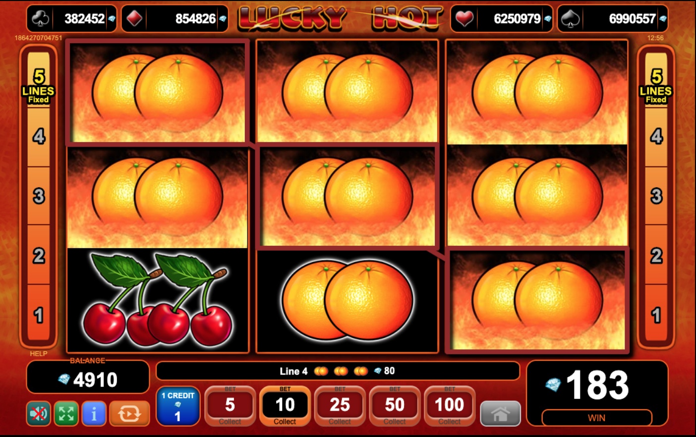 Screenshot Lucky Hot 1 