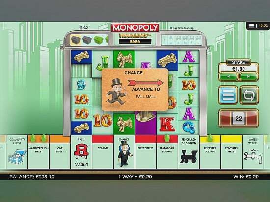 Screenshot Monopoly Megaways 7 