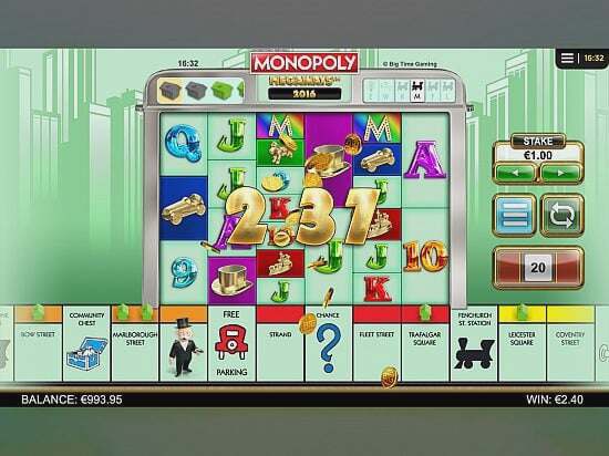 Screenshot Monopoly Megaways 8 