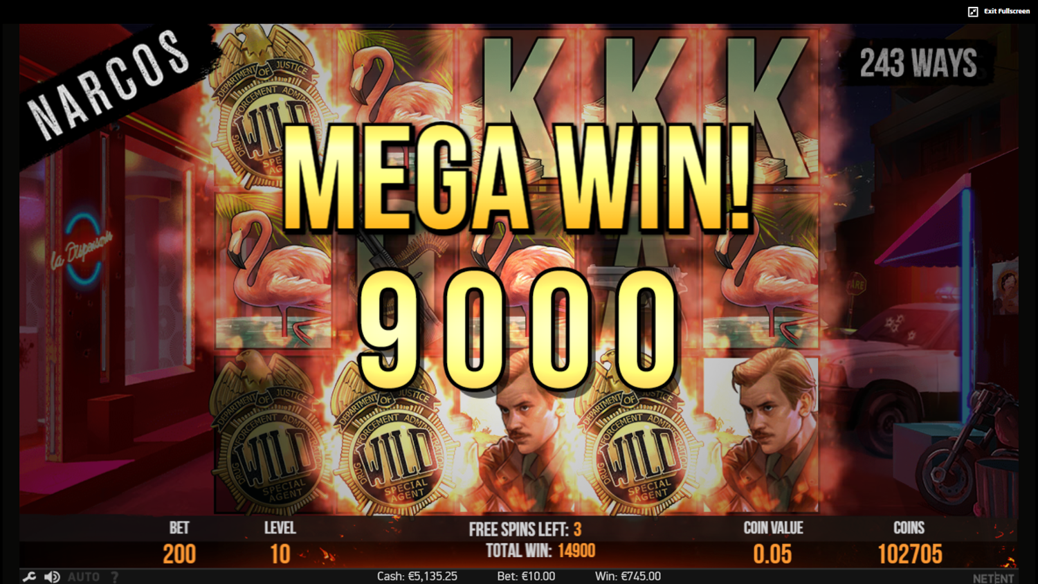 Screenshot Narcos Slot Review 1 
