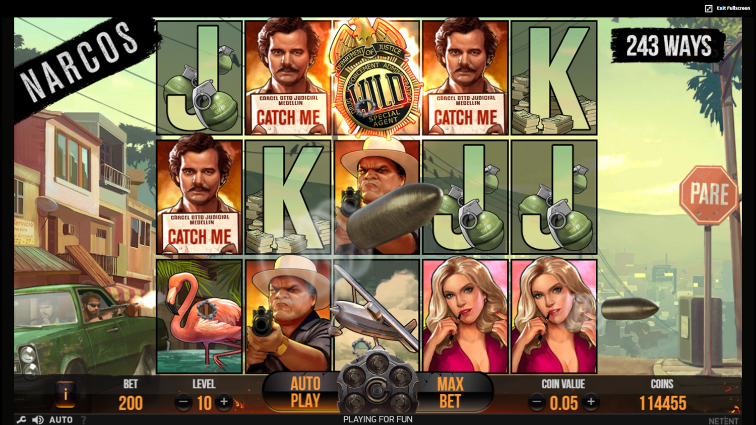 Screenshot Narcos Slot Review 2 