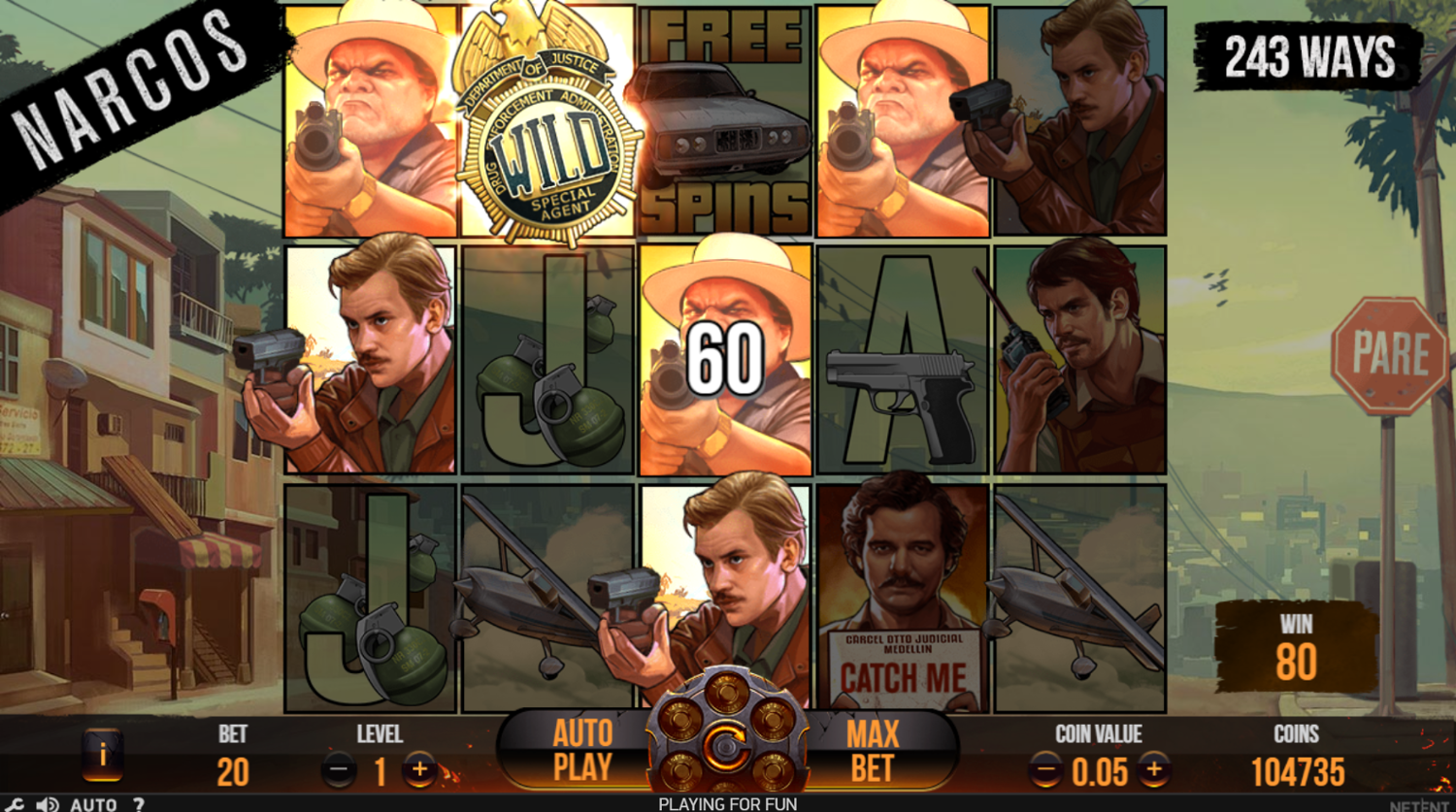 Screenshot Narcos Slot Review 3 