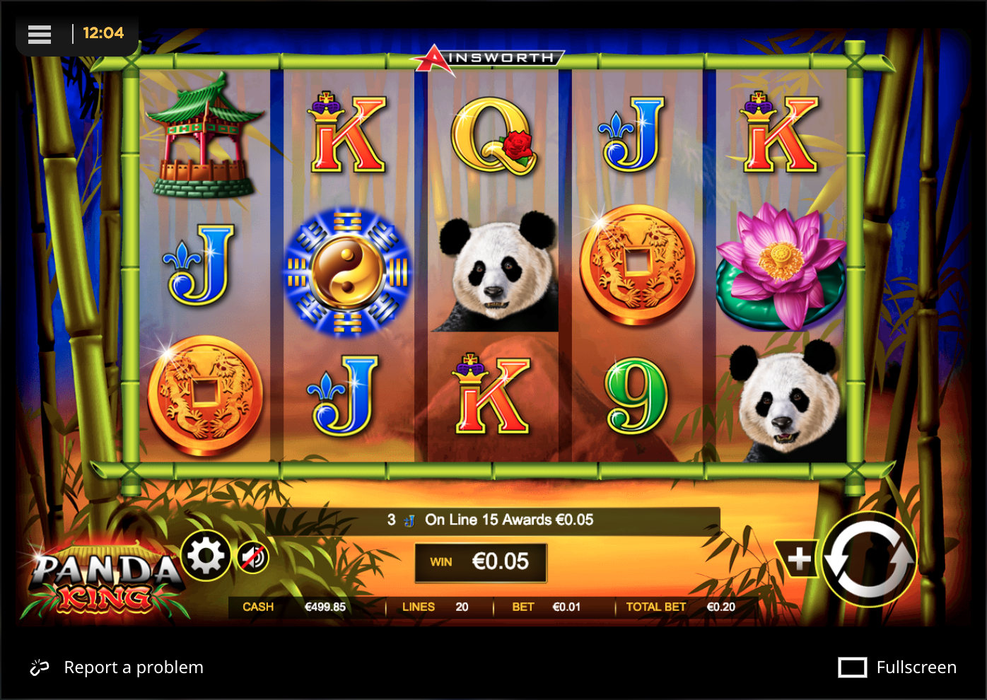 Screenshot Panda King 1 