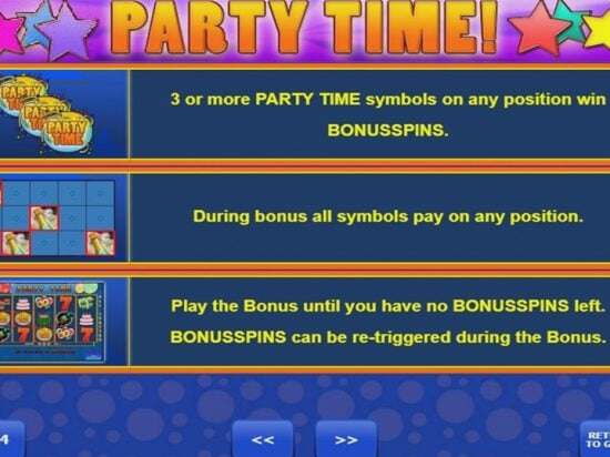 Screenshot Party Time 2 