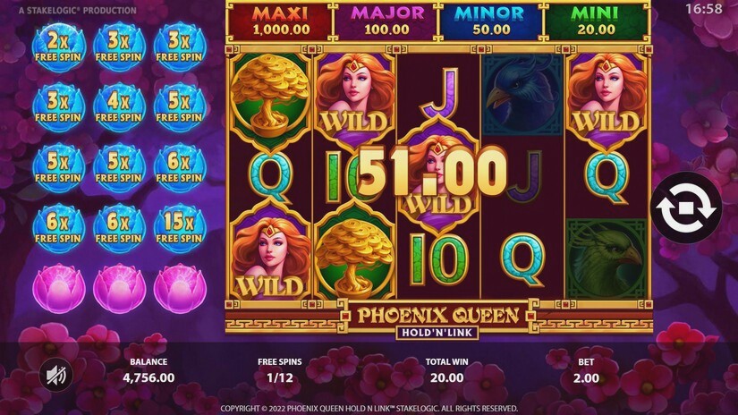 Screenshot Phoenix Queen 8 
