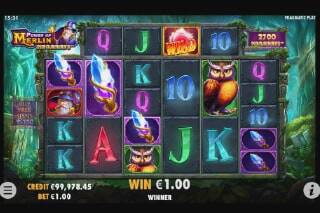 Screenshot Power of Merlin Megaways 1 