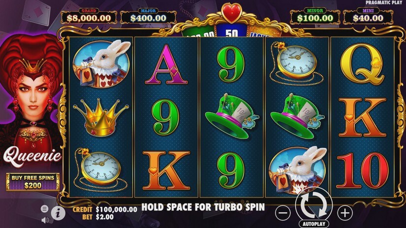 Screenshot Queenie Slot Review 6 