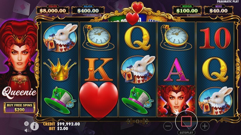 Screenshot Queenie Slot Review 7 