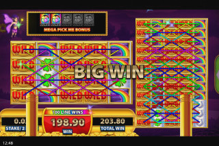 Screenshot Rainbow Riches Reels of Gold 2 
